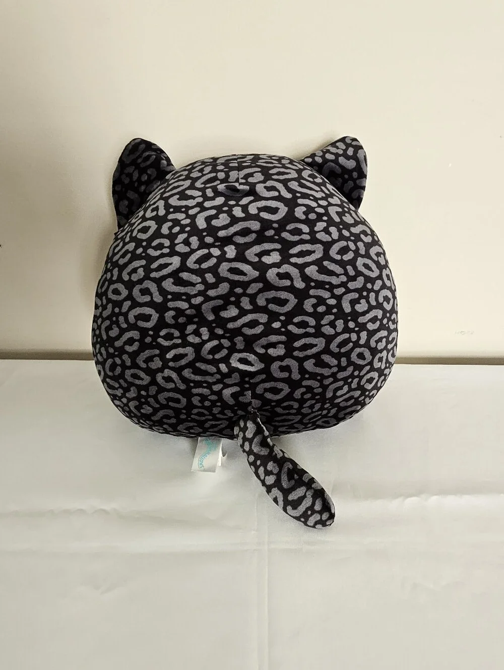Squishmallows Xiomara The Leopard 14” Plush, Black Panther Cat Silver Spots RARE
